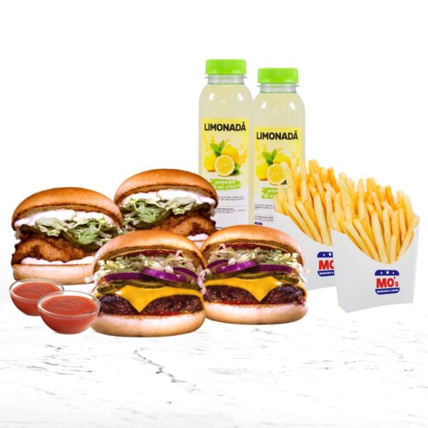 Mo'st Wanted Party Menu