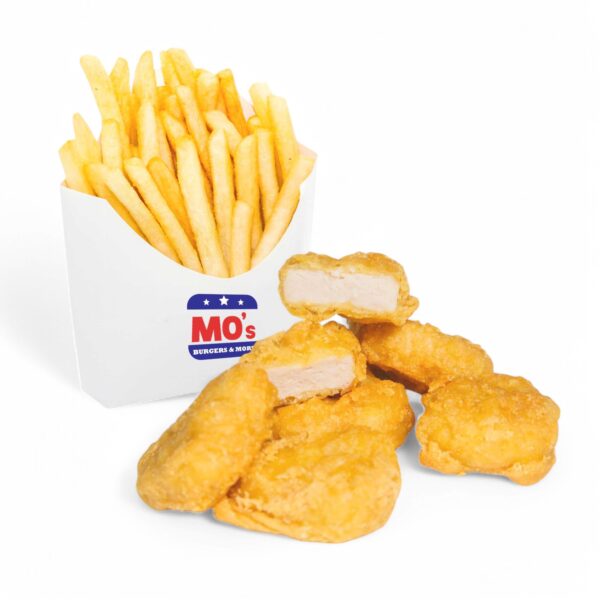 Meniu Nuggets de pui cu cartofi